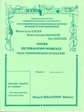 Cours de formation musicale pour l'ens. du solfège deb 1 élève